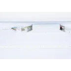 Светильник светодиодный потолочный универсальный. Холодный свет (5000K). 6600Лм. Корпус белый. В комплекте с и/п.