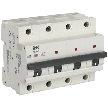 ARMAT Автоматический выключатель M10H 4P B 80A IEK