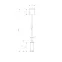 Светильник SP-LINE-HANG-6085-L2000-74W Warm3000 (RAL9005, 120 deg, 230V) IP33 (Arlight, Металл)