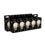 Лампа светодиодная LED 9.5 Вт 890 лм 3000К шар P45 теплый E27 AC 220В Black Gauss