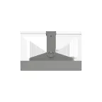 Светильник INOX LED 60 (GL/SS) 5000K