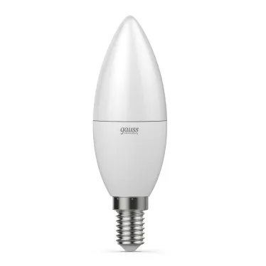 Лампа светодиодная LED 12 Вт 920 лм 4100К свеча нейтральный E14 AC 220В Elementary Gauss