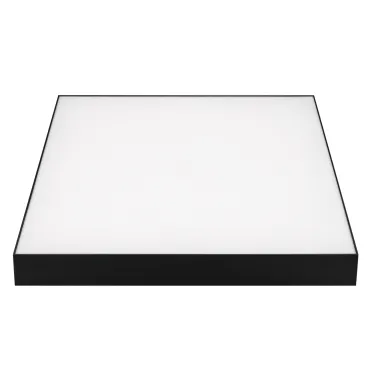 Светильник IM-QUADRO-EMERGENCY-3H-S500x500-54W Warm3000 (BK, 120 deg, 230V) (IP40 металл, 2 года)