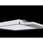 Светодиодный светильник Е270 2.0 образовательных учреждений 35 Вт CRI90 4000 K под гипсокартонные потолки 1210х200х70 мм (монт. размер 1185х185 мм) с опаловым рассеивателем RAL9003 матовый DALI