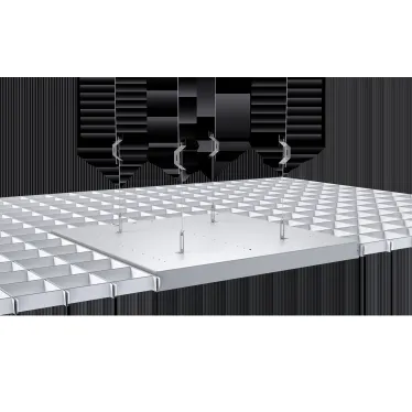 Светильник светодиодный ДВО-10-О-40-3К-IP40-Грильято-A3