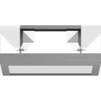 Светильник INOX LED G2 (460) 40Вт 850 SL II class 5000K