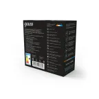 Светильник ночник настольный 5 Вт 200 лм 2700-6000К DC 5В Голубой IP20 112х54х109мм с Li-ion акк 1200мА диммируемый Qplus Gauss