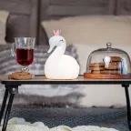 Ночник силиконовый Лебедь