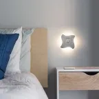 Светильник ночник на магните 8LED , 3*ААА battery 93*93*38мм, FN2020 | 41192 | Feron