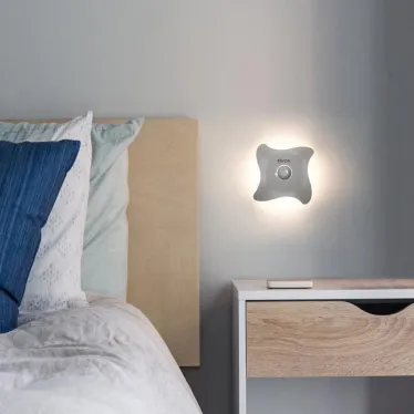 Светильник ночник на магните 8LED , 3*ААА battery 93*93*38мм, FN2020 | 41192 | Feron