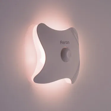 Светильник ночник на магните 8LED , 3*ААА battery 93*93*38мм, FN2020 | 41192 | Feron
