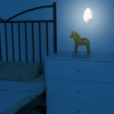 Ночник светодиодный DTL303 0,5W 3LED белый Овал