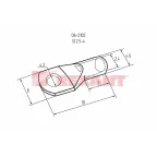 Наконечник кольцевой ø 3.5 мм 2.5 мм² (ТМЛ (DIN) 2.5-4) | 08-2102 | REXANT