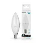 Лампа светодиодная LED 12 Вт 920 лм 4100К свеча нейтральный E14 AC 220В Elementary Gauss