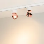 Светильник светодиодный трековый SP-PLURIO-TRACK-4TR-R77-9W Warm3000 (WH-COP, 36 deg, 230V) (ARL, IP20 Металл, 3 года)