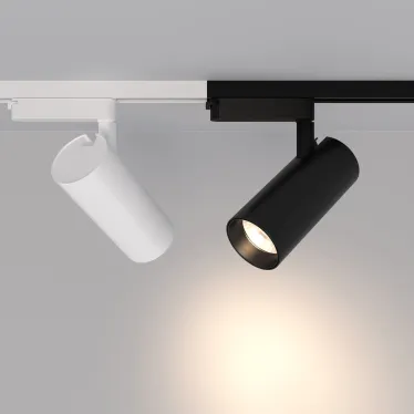 Светильник светодиодный трековый LGD-GERA-2TR-R74-20W Warm3000 (BK, 15 deg, 230V) (ARL, IP20 металл, 5 лет)