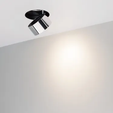 Светильник светодиодный SP-PLURIO-BUILT-TRIMLESS-R120-9W Day4000 (BK-CHR, 36 deg, 230V) (ARL, IP20 Металл, 3 года)