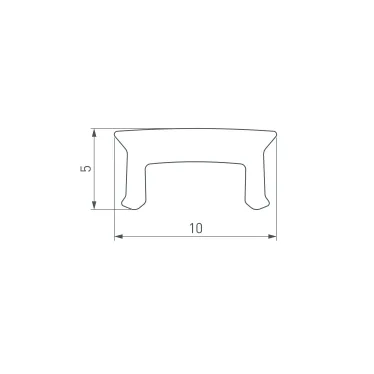 Светильник MAG-VIBE-FLAT-L293-12W Day4000-MIX (WH, 100 deg, 48V, TUYA Zigbee) (Arlight, IP20 Металл, 5 лет)