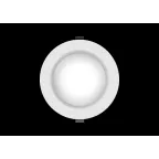 Светильник светодиодный ВАРТОН Downlight круглый встраиваемый 230*84 40W 3000K IP54