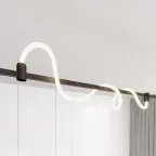 Светильник светодиодный ART-APRIORI-TUBE-ELASTIC-R38-L2000-17W Day4000 (BK, 360 deg, 48V) (ARL, IP20 Металл, 3 года)