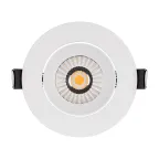 Светильник MS-ATOLL-BUILT-TURN-R94-10W Day4000 (WH, 60 deg, 230V) (Arlight, IP54 Металл, 5 лет)