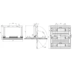 Светильник светодиодный Светильник Unit3 Glass PRO 330/51000 Д прозрачный 4K лира