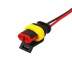                  DJ7021-1.5-21 автомобильный разъем гнездо с проводом 20 см,
               