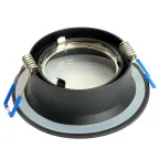 Светильник ИВО-50w G5.3 IP44 черный