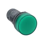                  Лампа сигнальная SB7 моноблочная 22мм зеленая LED 230В АС
               