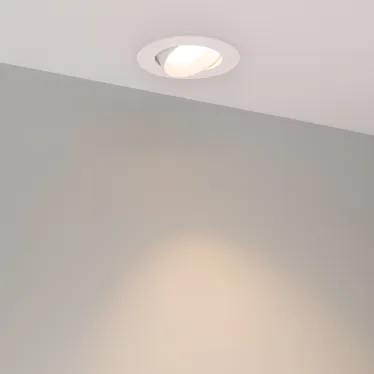 Светильник MS-ATOLL-BUILT-TURN-R94-10W Warm3000 (WH, 36 deg, 230V) (Arlight, IP54 Металл, 5 лет)