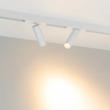 Светильник светодиодный трековый MAG-SPOT-25-R120-12W Warm3000 (WH, 30 deg, 24V) (ARL, IP20 металл, 5 лет)