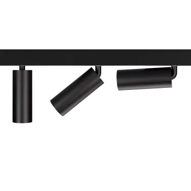 Светильник светодиодный трековый MAG-SPOT-25-R90-9W Warm3000 (BK-GD, 30 deg, 24V) (ARL, IP20 металл, 5 лет)