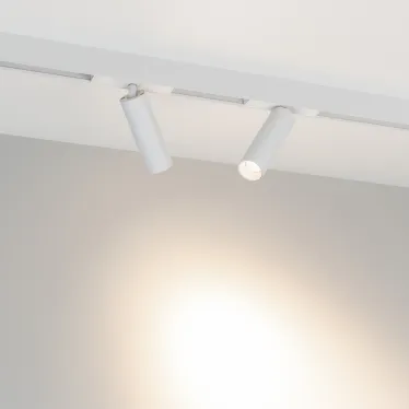 Светильник светодиодный трековый MAG-SPOT-25-R120-12W Day4000 (WH, 30 deg, 24V) (ARL, IP20 металл, 5 лет)