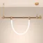 Светильник светодиодный ART-APRIORI-TUBE-ELASTIC-R38-L5000-40W Warm3000 (GD, 360 deg, 48V) (ARL, IP20 Металл, 3 года)