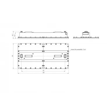 Светильник Quadro Track2 56/8500 Д115 5K Black