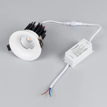Светильник MS-FOGGY-BUILT-R86-10W Day4000 (WH, 60 deg, 230V) (Arlight, IP54 Металл, 5 лет)