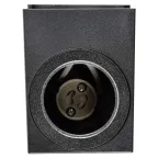 Светильник уличный под лампу GU10 Архитектурный накладной UUL-P41A 6W/GU10 IP65 BLACK Корпус черный