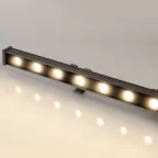 Линейный прожектор AR-LINE-1000-18W Warm3000 (GR, 30 deg, 230V) (ARL, IP65 Металл, 3 года)