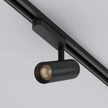 Светильник светодиодный трековый LGD-GERA-2TR-R55-10W Warm3000 (BK, 24 deg, 230V) (ARL, IP20 металл, 5 лет)