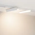 Светильник светодиодный трековый MAG-FLAT-FOLD-25-S400-12W Day4000 (WH, 100 deg, 24V) (ARL, IP20 металл, 5 лет)