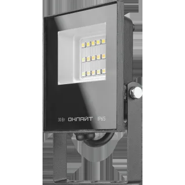 Прожектор светодиодный ДО-30w OFL-03-30-6.5K-BL-IP65-LED ОНЛАЙТ