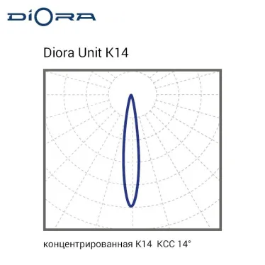 Светильник Unit 45/6000 K14 4K лира