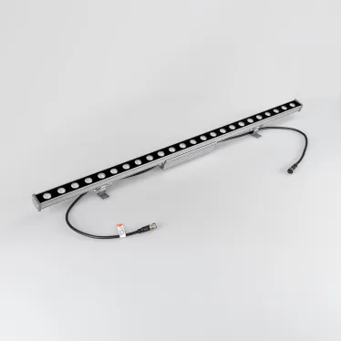 Линейный прожектор AR-LINE-1000-24W Warm2700 (GR, 15 deg, 230V) (Arlight, IP65 Металл, 3 года)