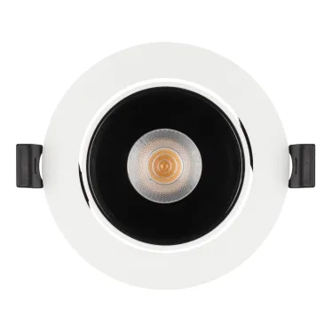 Светильник MS-FORECAST-BUILT-TURN-R102-12W Day4000 (WH-BK, 32 deg, 230V) (Arlight, IP20 Металл, 5 лет)