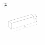 Светильник MAG-FLAT-25-L800-24W Warm3000 (BK, 100 deg, 24V, DALI) (Arlight, IP20 Металл, 3 года)