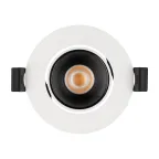 Светильник MS-FORECAST-BUILT-TURN-R82-8W Warm3000 (WH-BK, 32 deg, 230V) (Arlight, IP20 Металл, 5 лет)