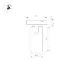 Светильник MAG-MICROCOSM-SPOT-R45-9W Day4000 (BK, 36 deg, 24V) (IP20 металл, 3 года)