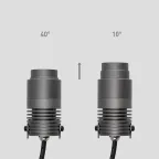 Светильник светодиодный ALT-RAY-ZOOM-R52-8W Warm2700 (DG, 10-40 deg, 230V) (ARL, IP67 металл, 3 года)