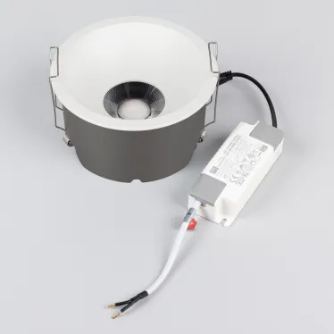 Светильник MS-HARBOR-R123-20W Day4000 (WH, 36 deg, 230V) (Arlight, IP20 Металл, 5 лет)