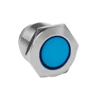                 Лампа синяя сигнальная S-Pro67 19 мм 230В PROxima
               